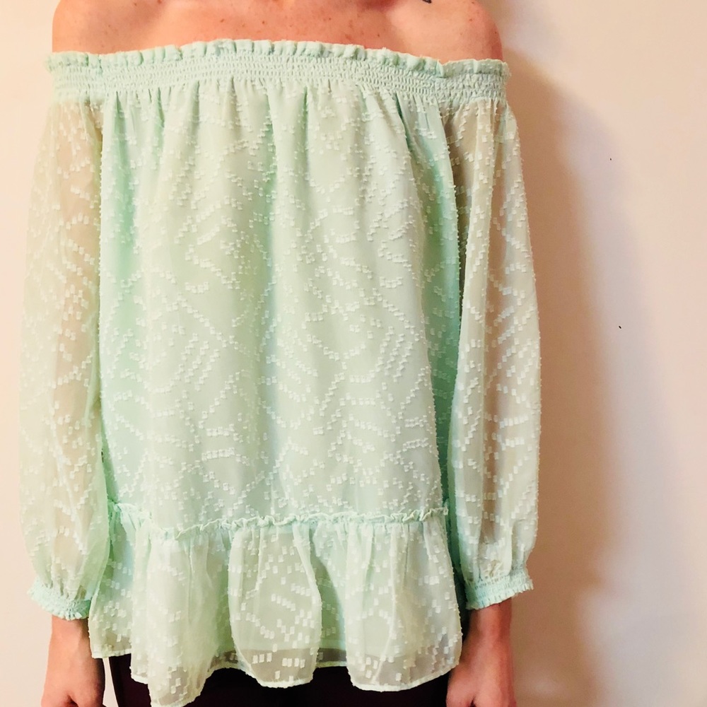 Banana Republic Textured Blouse